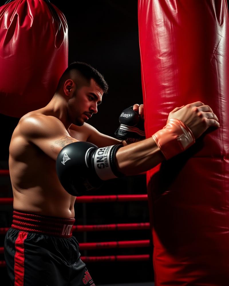 Muay Thai na Academia CT Falcão